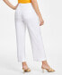Фото #2 товара Petite Linen-Blend High-Rise Wide-Leg Pants, Created for Macy's