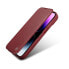 Фото #9 товара Чехол для iPhone 14 Plus с магнитной клапаном MagSafe CE Premium Leather бордовый iCarer