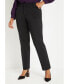 Фото #3 товара Plus Size Kady Fit Double-Weave Pant - 26, Black