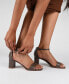 ფოტო #9 პროდუქტის Women's Valenncia Ankle Strap Sandals