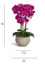 Фото #17 товара Kunstpflanze Violett Orchidee 42 cm