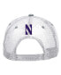 Фото #2 товара Бейсболка Under Armour мужская серого цвета Northwestern Wildcats 2023 Sideline Trucker Adjustable Hat