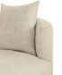 Фото #4 товара Elizabeth 38" Stain-Resistant Fabric Swivel Chair