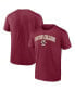 Фото #1 товара Men's Maroon Boston College Eagles Campus T-shirt