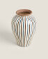 Фото #3 товара Striped ceramic vase