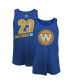 ფოტო #2 პროდუქტის Men's Threads Draymond Green Royal Golden State Warriors Name and Number Tri-Blend Tank Top