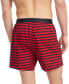 Фото #3 товара Men's Striped Woven Boxers