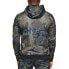 LEONE1947 Camo full zip sweatshirt