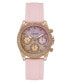 Фото #5 товара Guess Damen Armbanduhr Sparkling Pink Multifunktion 38 mm Rosa, Rosegold GW0032L4