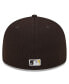 ფოტო #4 პროდუქტის Men's Brown San Diego Padres 2024 Batting Practice Low Profile 59FIFTY Fitted Hat