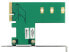 Фото #6 товара Delock 89561 - PCIe - M.2 - PCIe 3.0 - Green - White - 39 Gbit/s - Box