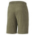 Фото #7 товара Puma Fusion Toweling Shorts 10" Mens Green Casual Athletic Bottoms 58303349