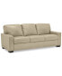 Фото #12 товара Ennia 82" Leather Queen Sleeper Sofa, Created for Macy's