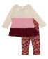 Baby Girls Top and Legging Outfit, 2 Piece Set