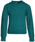 Фото #1 товара Свитер Epic Threads Cable-Knit Crewneck