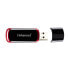 Фото #4 товара Флеш-накопитель Intenso USB2.0 32 ГБ - USB Type-A - 2.0 - 28 МБ/с - крышка - черно-красный