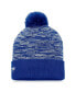 Фото #2 товара Men's Blue Vancouver Canucks Defender Cuffed Knit Hat with Pom