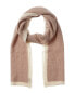 Фото #1 товара Portolano Cashmere Scarf Women's Grey