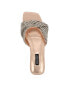 ფოტო #3 პროდუქტის Women's Mande Embellished Square Toe Slip-On Sandals