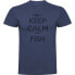 Фото #2 товара KRUSKIS Keep Calm And Fish short sleeve T-shirt