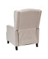 Фото #5 товара Mauro Contemporary Pushback Recliner With Accent Nail Trim-Wingback Manual Recliner