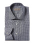 Фото #2 товара Canali Dress Shirt Men's Blue 43