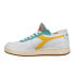 Diadora Mi Basket Row Cut Tennis Lace Up Mens White Sneakers Casual Shoes 17854 6 - фото #3