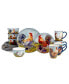 Фото #1 товара Rooster Meadow Dinnerware Set, 16 Piece