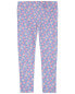 Фото #7 товара Baby Floral Print Stretch Leggings 12M