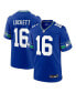 Фото #1 товара Men's Tyler Lockett Royal Seattle Seahawks Throwback Player Game Jersey