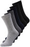 Фото #1 товара 5 PACK - мужские носки JACJENS 12113085 Dark Grey Melange