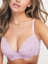Фото #5 товара Ivory Rose Fuller Bust cotton floral lace bra in lilac