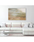 24" x 18" Blush Coast Museum Mounted Canvas Print