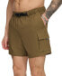 Фото #3 товара Men's Stretch Cargo Pocket Hybrid 5" Volley Shorts