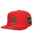 Фото #1 товара Men's Red St. Louis Cardinals Champ'd Up Snapback Hat