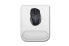 Kensington ErgoSoft™ Wrist Rest Mouse Pad for Standard Mouse - Grey - Monochromatic - Faux leather - Gel - Wrist rest