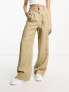 Фото #3 товара AllSaints Petra co-ord linen mix suit trouser in beige