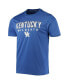 ფოტო #2 პროდუქტის Men's Royal Kentucky Wildcats Stack T-shirt