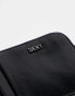 DKNY Lumen zip card holder in black