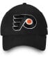 Фото #3 товара Men's Black Philadelphia Flyers Core Adjustable Hat