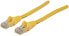Фото #1 товара Intellinet Network Patch Cable - Cat6 - 2m - Yellow - CCA - U/UTP - PVC - RJ45 - Gold Plated Contacts - Snagless - Booted - Lifetime Warranty - Polybag - 2 m - Cat6 - U/UTP (UTP) - RJ-45 - RJ-45