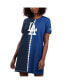 ფოტო #1 პროდუქტის Women's Navy, Royal Los Angeles Dodgers Ace Tie-Dye Sneaker Dress