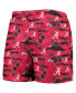 Фото #3 товара Men's Crimson Alabama Crimson Tide Island Palm Swim Trunks