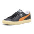 Фото #2 товара Puma Clyde Vintage Lace Up Womens Black Sneakers Casual Shoes 39468702