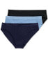 Фото #1 товара Monogram Mesh Jacquard 3-Pack Bikini Underwear, 4L0185