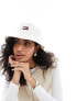 Tommy Jeans soft ready bucket hat in ecru