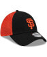 Фото #4 товара Men's Black San Francisco Giants Team Neo 39THIRTY Flex Hat