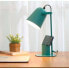 Настольная лампа iTotal COLORFUL Зеленый бирюзовый Металл 35 cm