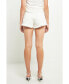 Фото #3 товара Women's Destroyed Denim Shorts