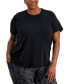 Plus Size Perforated T-Shirt, Created for Macy's